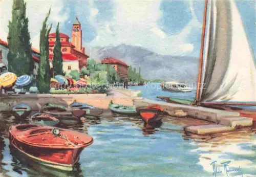 AK / Ansichtskarte Gardone Riviera di Garda Fasano Lombardia IT Lago di Garda