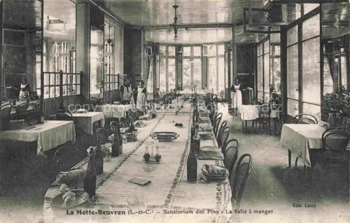 AK / Ansichtskarte La Motte-Beuvron Lamotte-Beuvron Romorantin-Lanthenay 41 Loir-et-Cher Sanatorium des Pins La Salle a manger