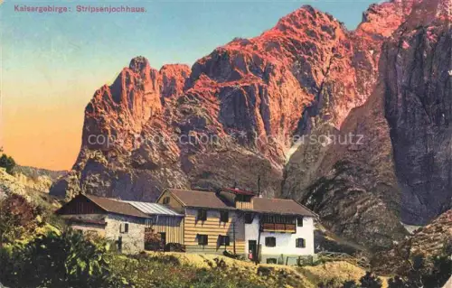 AK / Ansichtskarte Kaisergebirge Tirol AT Stripsenjochhaus