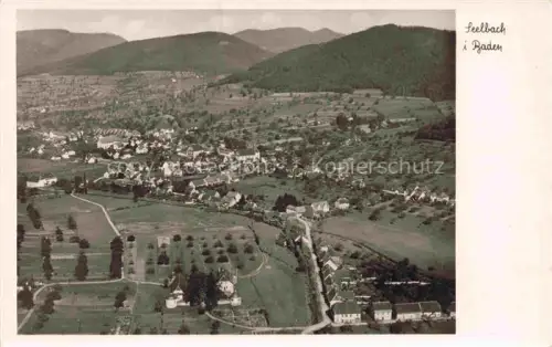 AK / Ansichtskarte Seelbach Baden Schutter Lahr Schwarzwald BW Fliegeraufnahme