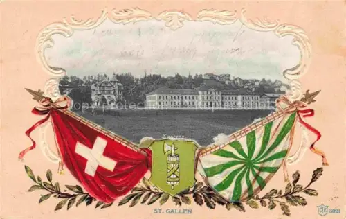 AK / Ansichtskarte St Gallen SANKT GALLEN SG Panorama