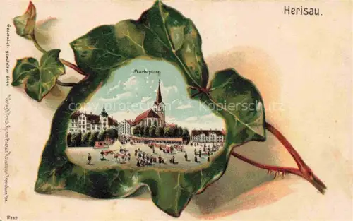 AK / Ansichtskarte HERISAU AR Marktplatz