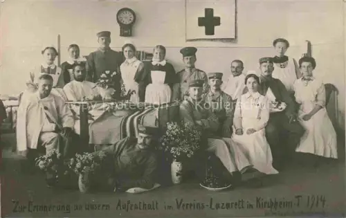 AK / Ansichtskarte Kirchheim  Teck Esslingen BW Vereins Lazarett