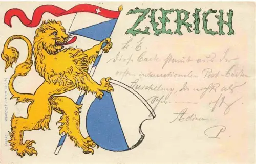 AK / Ansichtskarte ZueRICH  ZH Wappen