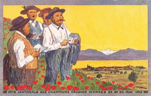 AK / Ansichtskarte MORGES VD Fete Cantonale des Chanteurs Vaudois