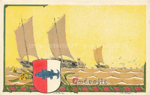 AK / Ansichtskarte Cudrefin Avenches VD Wappen