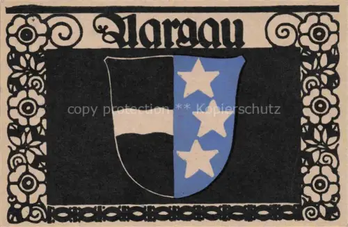 AK / Ansichtskarte Aargau Kanton Wappen