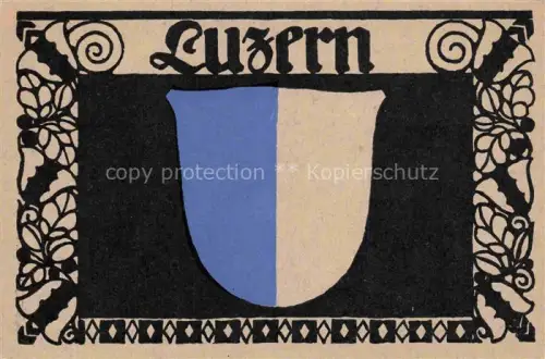 AK / Ansichtskarte LUZERN  LU Wappen