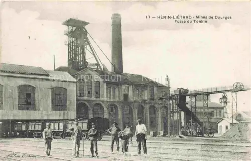 AK / Ansichtskarte Henin-Lietard LENS 62 Pas-de-Calais Mines de Dourges Fosse du Tonkin