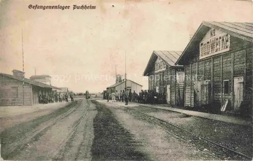 AK / Ansichtskarte Puchheim  Lager Fuerstenfeldbruck Oberbayern Kriegsgefangenenlager