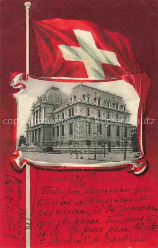 AK / Ansichtskarte LAUSANNE VD Tribunal Federal