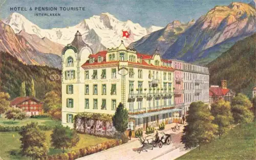 AK / Ansichtskarte INTERLAKEN BE Hotel et Pention Touriste