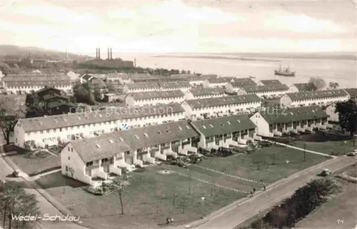 AK / Ansichtskarte Schulau Wedel Pinneberg Schleswig-Holstein Panorama
