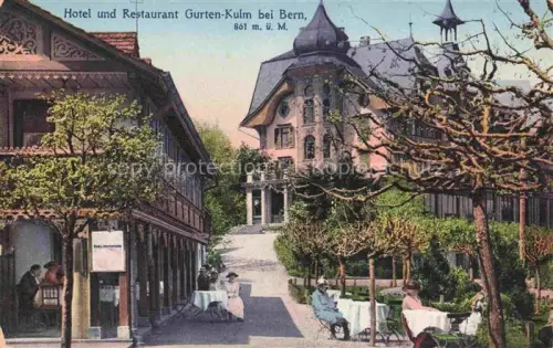 AK / Ansichtskarte BERN BE Hotel Restaurant Gurten-Kulm