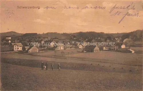 AK / Ansichtskarte Schwarzenburg BE Panorama