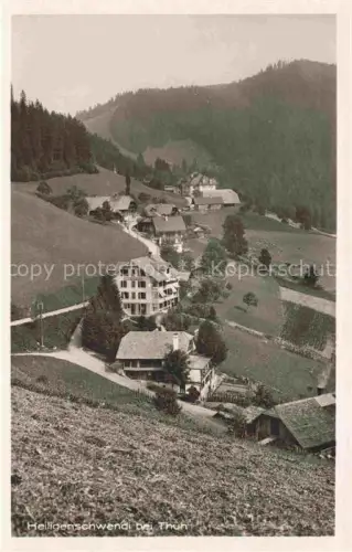 AK / Ansichtskarte Heiligenschwendi THUN BE Teilansicht