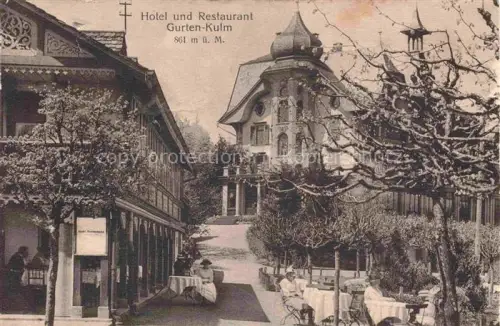AK / Ansichtskarte BERN BE Hotel Restaurant Gurten-Kulm