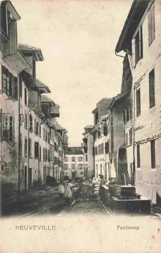 AK / Ansichtskarte Neuveville La Neuenstadt Bielersee Preles BE Faubourg