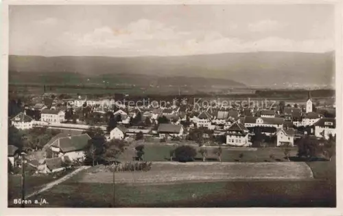 AK / Ansichtskarte Bueren Aare Panorama