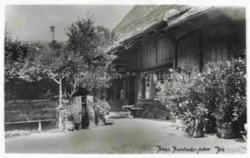 AK / Ansichtskarte Ins-Anet Erlach BE Haus Kunstmaler Anker