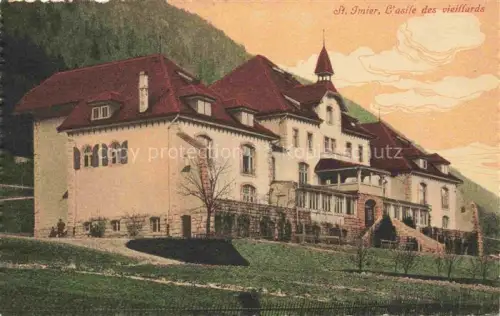 AK / Ansichtskarte St Imier Courtelary BE Asile des Vieillards