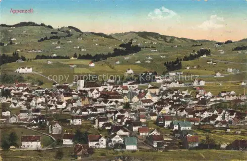 AK / Ansichtskarte Appenzell-Stadt IR Panorama