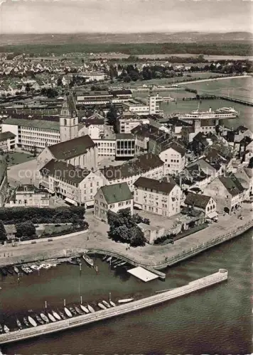 AK / Ansichtskarte FRIEDRICHSHAFEN Bodensee BW Fliegeraufnahme