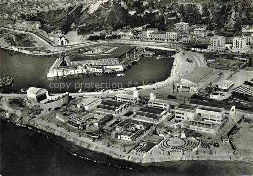 AK / Ansichtskarte Ancona  Marche IT Fiera della Pesca e Mole Vanvitelliana veduta aerea