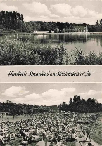 AK / Ansichtskarte Hinsbeck Nettetal Viersen NRW Strandbad am Krickenbecker See Strand-Restaurant Kreiten