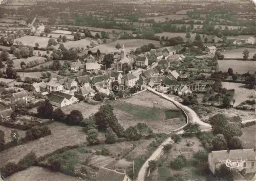 AK / Ansichtskarte Deux-Chaises MOULINS 03 Allier Vue générale aérienne et Route de Mondry