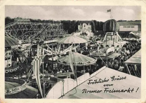 AK / Ansichtskarte BREMEN  CITY Bremer Freimarkt Kupfertiefdruck