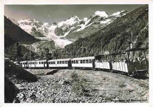 AK / Ansichtskarte Berninabahn Pontresina Eisenbahn GR 