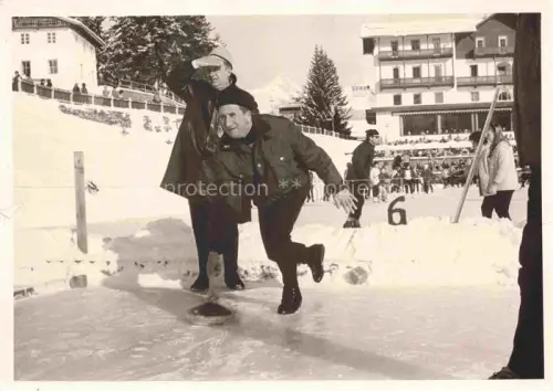 AK / Ansichtskarte Seefeld Tirol AT Curling