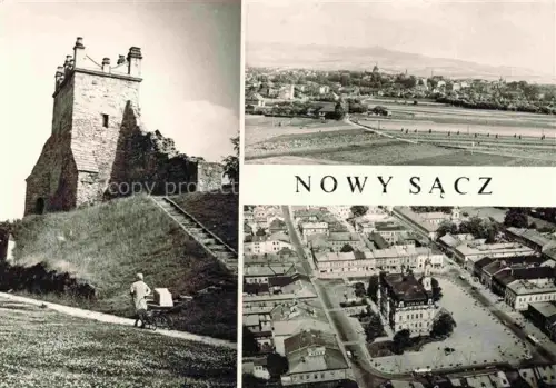 AK / Ansichtskarte Nowy Sacz Neu Sandez PL Baszta Kowalska fragement zamku 
