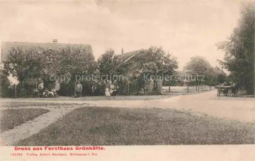 AK / Ansichtskarte Gruenhuette Forsthaus Hirtzfelden Guebwiller 68 Haut-Rhin Panorama