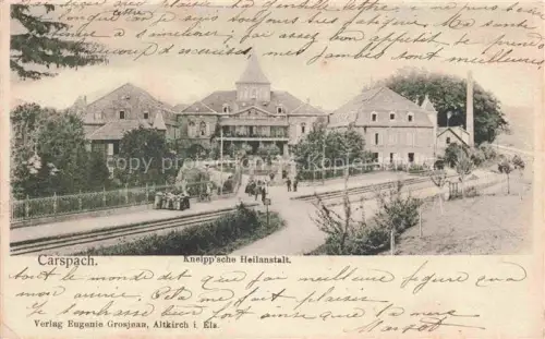 AK / Ansichtskarte Carspach Karspach Altkirch 68 Haut-Rhin Kneippsche Heilanstalt