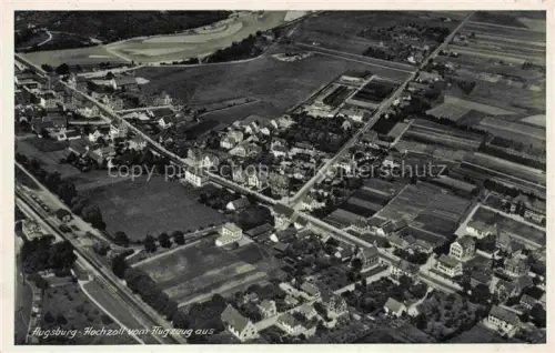 AK / Ansichtskarte Hochzoll AUGSBURG Bayern Fliegeraufnahme