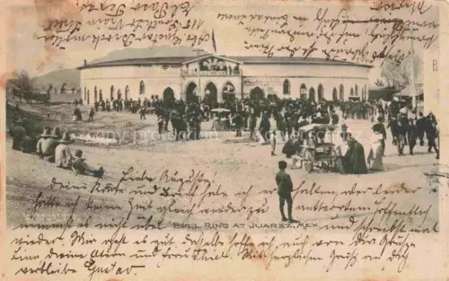 AK / Ansichtskarte Juarez Ciudad Mexico Bull Runn