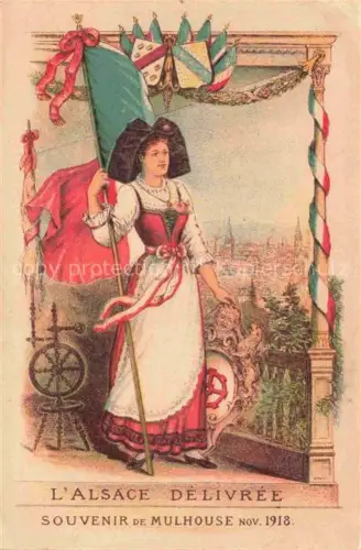 AK / Ansichtskarte MULHOUSE Muehlhausen 68 Haut-Rhin L'Alsace Delivree