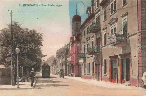 AK / Ansichtskarte Huningue Hueningen Mulhouse 68 Haut-Rhin Rue Barbanegre