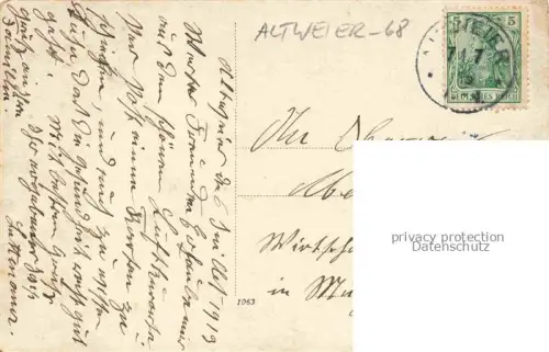 AK / Ansichtskarte Altweier Aubure Ribeauville 68 Haut-Rhin Hotel Raffner Team