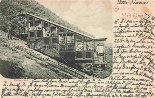 AK / Ansichtskarte BAD EMS Rheinland-Pfalz Malbergbahn