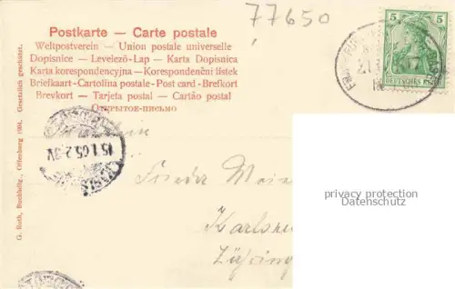 AK / Ansichtskarte OFFENBURG BW Rathaus