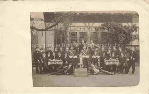 AK / Ansichtskarte Auerbach  Vogtland Sachsen Studentengruppe TV Saxonia