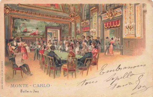 AK / Ansichtskarte MONTE-CARLO MONACO Salle de Jeu