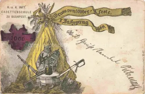 AK / Ansichtskarte BUDAPEST HU KuK Inft Cadettenschule Budapest