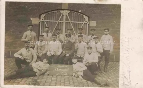 AK / Ansichtskarte Coeln KoeLN Rhein Kriegsjahr 1916 7te Corporalschaft JR53 Foto Feldpost