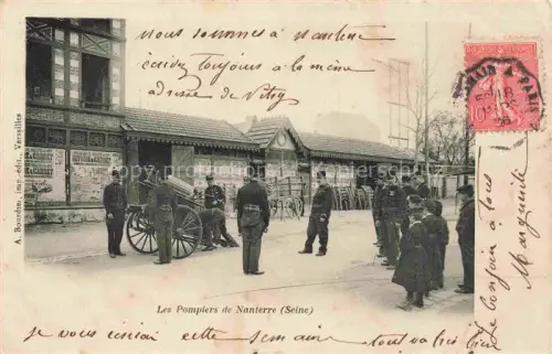 AK / Ansichtskarte NANTERRE 92 Hauts-de-Seine Les Pompiers