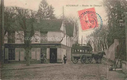 AK / Ansichtskarte Gournay-sur-Marne 93 Seine-Saint-Denis Route de Champs