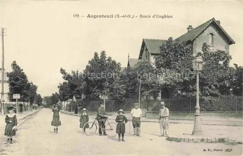 AK / Ansichtskarte ARGENTEUIL 95 Val-d Oise Route d'Enghien